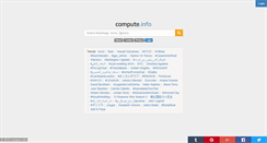 Desktop Screenshot of compute.info